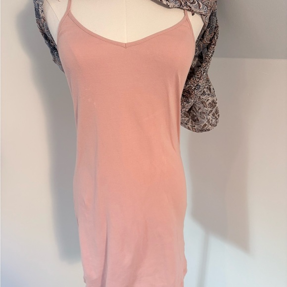 Joie loose & flowy 3/4 sleeve dress w/ separate slip - Picture 9 of 12